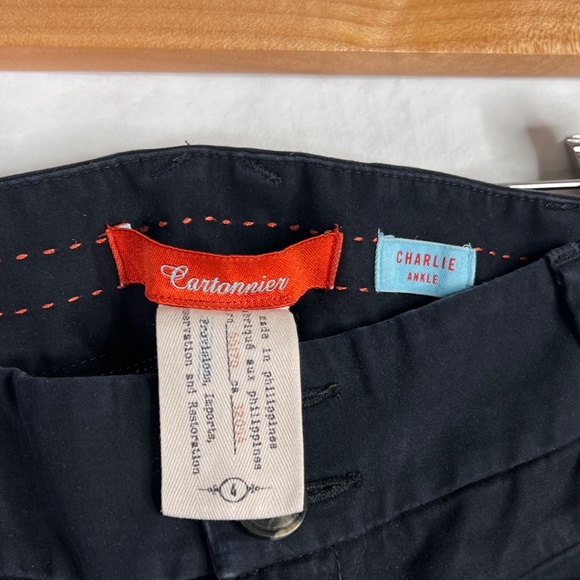 Anthropologie Cartonnier Charlie Anke Pants Size 4 - Picture 3 of 4